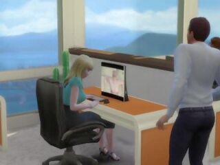 Į tvarka ne į prarasti a darbas blondinė pasiūlymų jos putė - seksas klipas į as ofisas