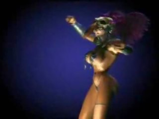 Animated dancing queen