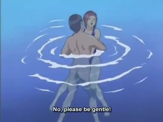 Animated lad Owns Playgirl In SwimMing Pool