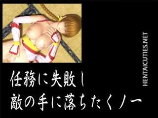 Vollbusig 3d anime enchantress wird gefoltert im dreier