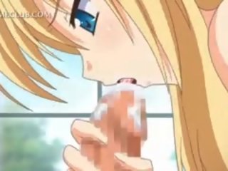 Sweet Anime Blonde Ms Eating member In extraordinary Sixtynine