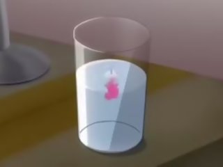 Gal campus anime video med usensurert stor pupper, lactation