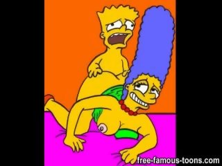 Bart simpson perhe seksi klipsi