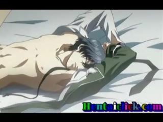 Erotic hentai homo hardcore reged video and love in bed