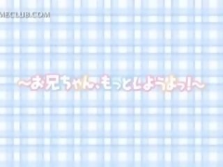 Petite Anime sweetheart Blowing Large penis In Close-up