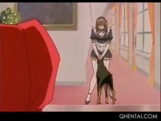 エロアニメ メイド クソ ストラップオン で 輪姦 のために 彼らの ガールフレンド