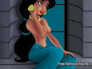 Aladdin and jasmine porno meňzemek