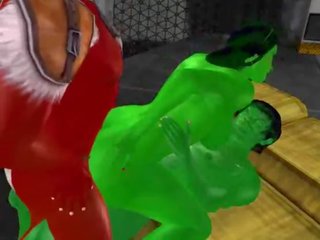 [Fantasy-3dSexVilla 2] She-Hulk fucked by a demon and the Hulk at 3dSexVilla 2
