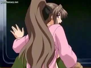 Insatiable anime rozpustilá dívka získávání v prdeli