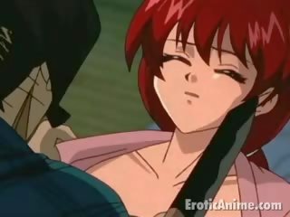Busty Redhead Anime enchantress