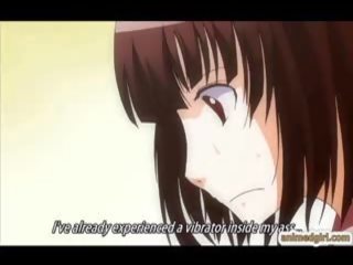 Bystiga japan animen vibrating henne röv och wetpussy