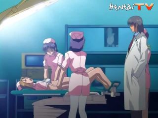 Anime sex film Nurse Finds Her stripling Who Is Especially Sick And Wishes Doctor's Help