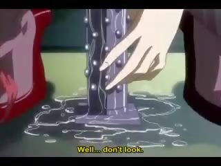 Stupendous varmt til trot anime unge kvinne knullet av den anus